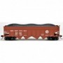 BOW42063 HO H22a Hopper  PRR/Circle Keystone num410381