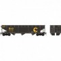 BOW42284 HO 70-Ton Offset Hopper  B&O num527158