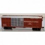 BOW42349 HO K11 Silver Roof Stock Car  PRR num130523