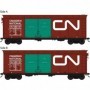 BOW42422 HO 40' Box  CN/Lumber Loading num580127