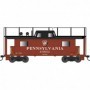 BOW42518 HO N8 Caboose  PRR/SK Lake Reg/Train Phone num478102