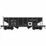 BOW42617 GLa 2Bay Covered Hopper Car  RTR  HO  num1729