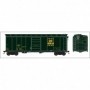 BOW42719 HO Green Mountain Railroad 40ft Box Car num504