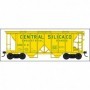 BOW42744 HO 70 Ton 2 Bay Hopper Central Silica Co. num2