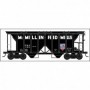 BOW42759 HO 70 Ton 2 Bay Hopper McMillen Feed Mills num101