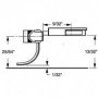 KAD22 HO Multi-Purpose Coupler  9/32in Overset (2pr)