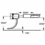 KAD26 HO Multi-Purpose Coupler  25/64in Center (2pr)