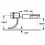 KAD27 HO Multi-Purpose Coupler  9/32in Under (2pr)