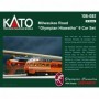 KAT106082 N Passenger Car Set  MILW/Olympian Hiawatha (9)