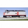 KAT1769004DCC N EMD F40PH Caltrain num914 w/ Pre-Installed DCC