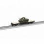 LNL1926712 O 40' Flatcar w/Sherman Tank  NYC num 496271