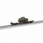 LNL1926721 O 40' Flatcar w/Sherman Tank  PRR num925148