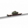 LNL1926731 O 40' Flatcar w/Sherman Tank  SP num140014