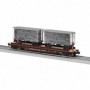 LNL2026631 O 50FT Flatcar w/20FT Trailer  PRR num469469