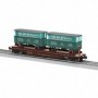 LNL2026651 O 50FT Flatcar w/20FT Trailer  UP/Merchant num53085