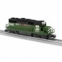 LNL2034190 O GP38 LionChief  Burlington Northern num2085