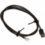 LNL682038 3-pin F Pigtail Power Cable  8in