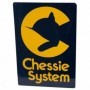 MSI10036 8in Die-Cut Metal Sign  Chessie