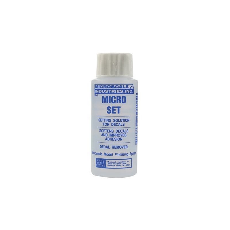 Micro set solution - 1 oz. bottle (Decal Setting Solution/Remover)