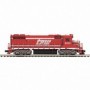 MTH20212231 O-27 GP38-2 w/PS3 Hi-Rail  TP&W num2001