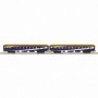 MTH2064081 O 70' Streamline Sleepr/Diner Rocky Mountaineer(2)