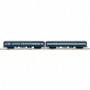 MTH2064140 B&O 2-Car 70' Streamlined Coach Passenger Set