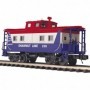 MTH2091626 O Center Cupola Steel Caboose  Shawmut Line num196