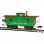 MTH2091636 O-27 Operating N-6b Caboose  Christmas