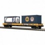 MTH2095293 O Flat w/Tank Container & 20' Container  CSX