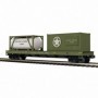 MTH2095384 O Flat w/ Tank Container & 20' Cont  USARM num36005