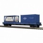 MTH2095385 O Flat w/ Tank Container & 20' Cont  USAF num35795