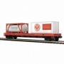 MTH2095387 O Flat w/ Tank Container & 20' Container  USCG num20