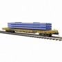 MTH2095389 O 60' Flat Car w/Pipe Load  TTX num93352