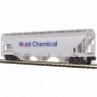 MTH2097897 O 3-Bay Centerflow Hopper  Mobil Chemical num94529