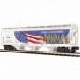 MTH2097899 O 3-Bay Centerflow Hopper  American Grain num76025