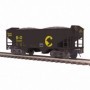 MTH2097905 O 2-Bay Offset Hopper  Chessie num235095