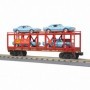 MTH3076791 O-27 Auto Carrier Flat Car w/4 '67 Camaro  MKT