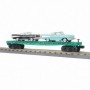 MTH3076793 O-27 Auto Carrier Flat Car w/2 '57 Chevy  NYC