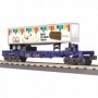 MTH3076815 CSX Flat Car w/40' Trailer