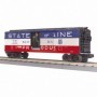 MTH3079643 O-27 Operating Box Car w/Signal Man  NH