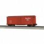 MTH3574028 Rebuilt Steel Box Car Hi-Rail Wheels NKP num25338