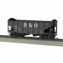 MTH3575067 2Bay Fish Belly Hopper Car Hi-Rail Wheel B&O num3669