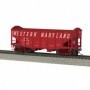 MTH3575068 2Bay Fish Belly Hopper Car Hi-Rail Wheel WM num10905