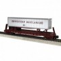 MTH3576023 S Scale Flat w/48' Trailer  WM num2622