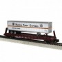 MTH3576031 S Scale Flat w/48' Trailer  PFE num475205