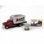 MWI40014 HO 1955 Chevy Beer Trk Kegs Skid Bldng Sign Acme