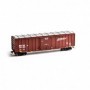 RND14818 HO 50' ACF Outside Post Box  BNSF num724880