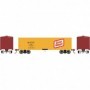 RND1593 HO 40' Wood Reefer  MERX Oscar Mayer num561