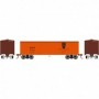 RND1638 HO 40' Wood Reefer  BAR num6301