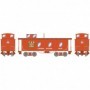 RND17931 HO 30' 3-Window Caboose  CN num76692